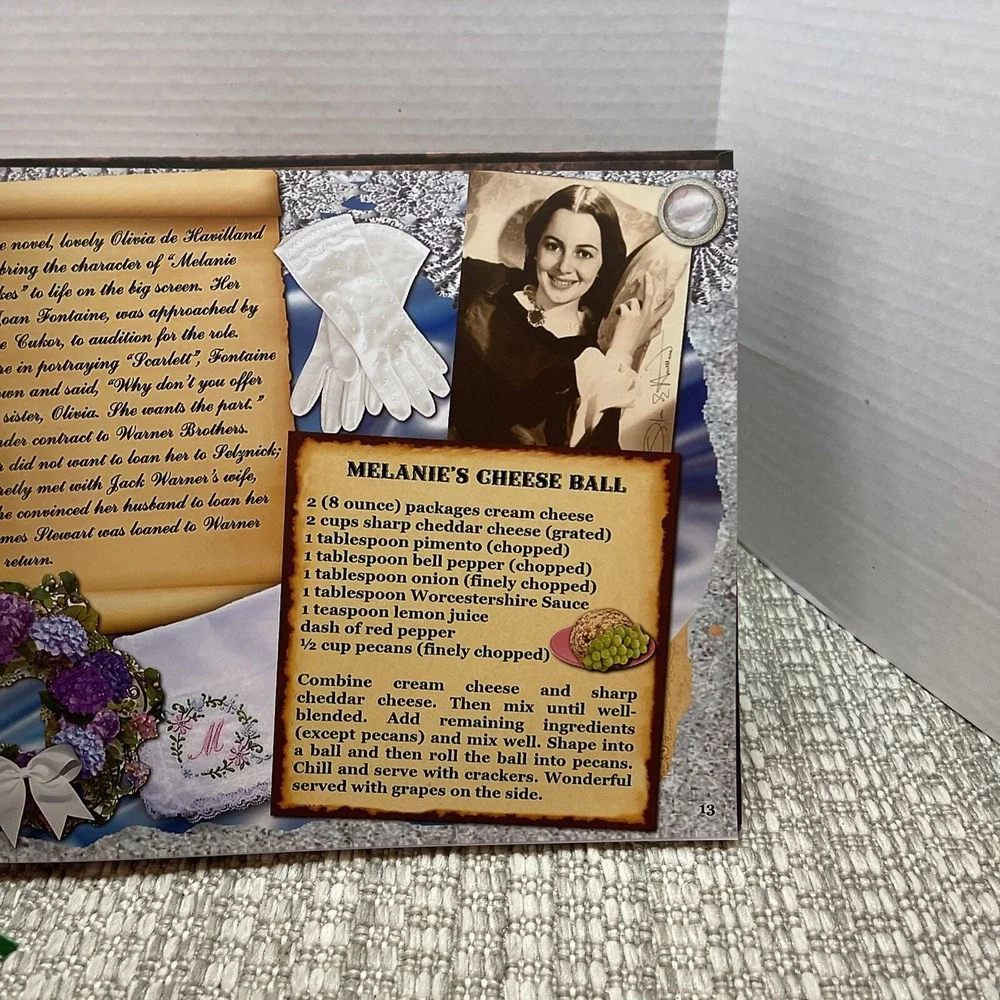 Fiddle Dee Dee‎ Recipes Gone With The Wind Cookbook Terry Lynn Crane
